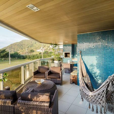 Apartamento Com 4 Suites Pe Na Areia Florianopolis Bagian luar foto
