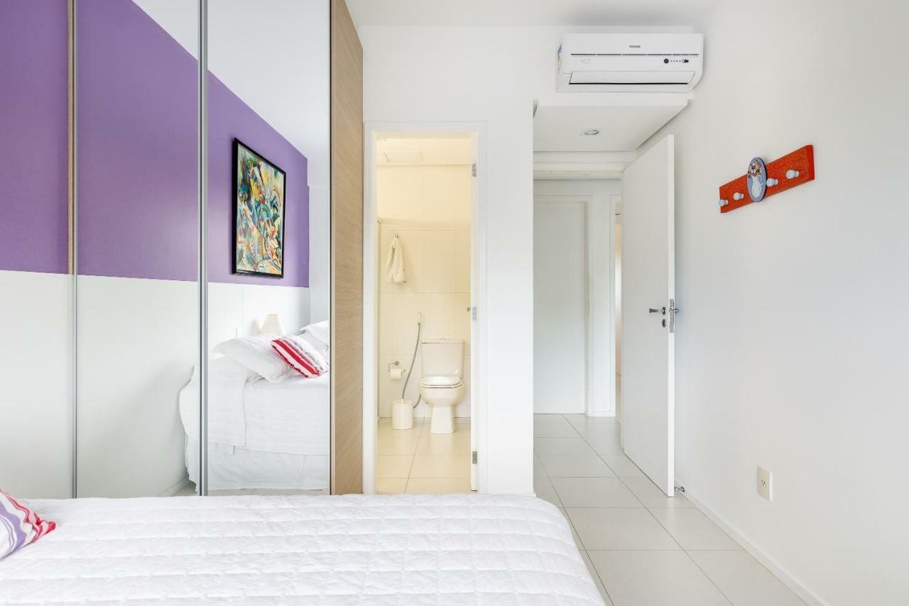 Apartamento Com 4 Suites Pe Na Areia Florianopolis Bagian luar foto