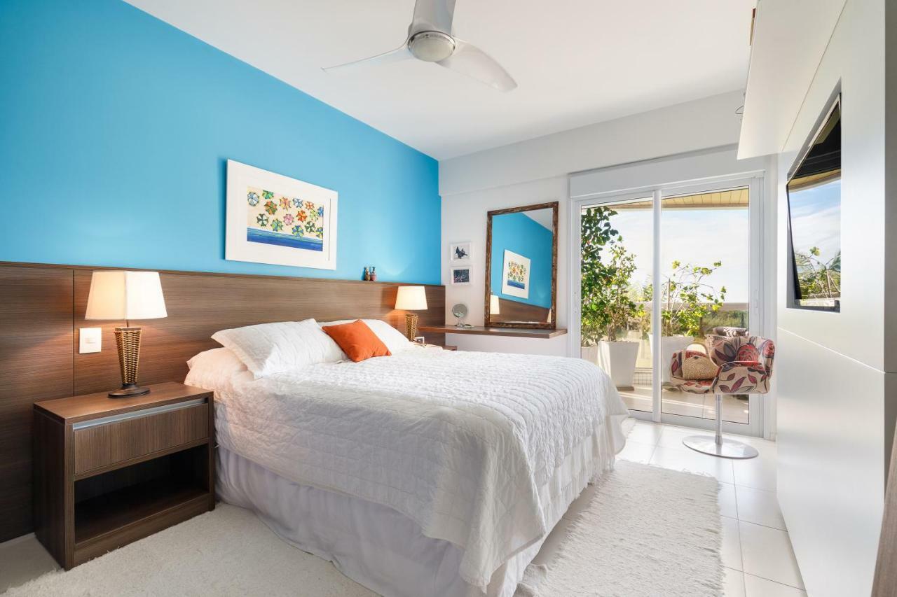 Apartamento Com 4 Suites Pe Na Areia Florianopolis Bagian luar foto