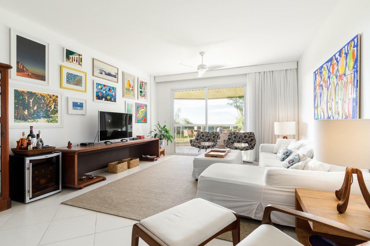 Apartamento Com 4 Suites Pe Na Areia Florianopolis Bagian luar foto