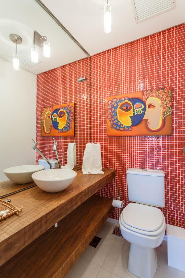Apartamento Com 4 Suites Pe Na Areia Florianopolis Bagian luar foto