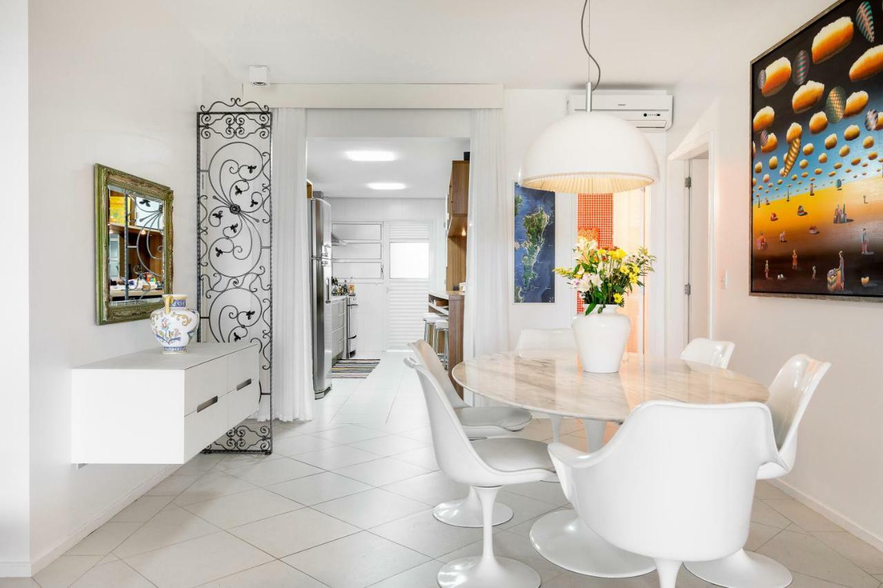 Apartamento Com 4 Suites Pe Na Areia Florianopolis Bagian luar foto